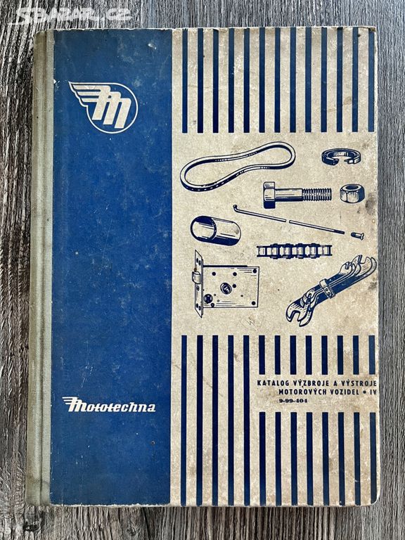 Katalog výzbroje a výstroje mot. vozidel ( 1958 )