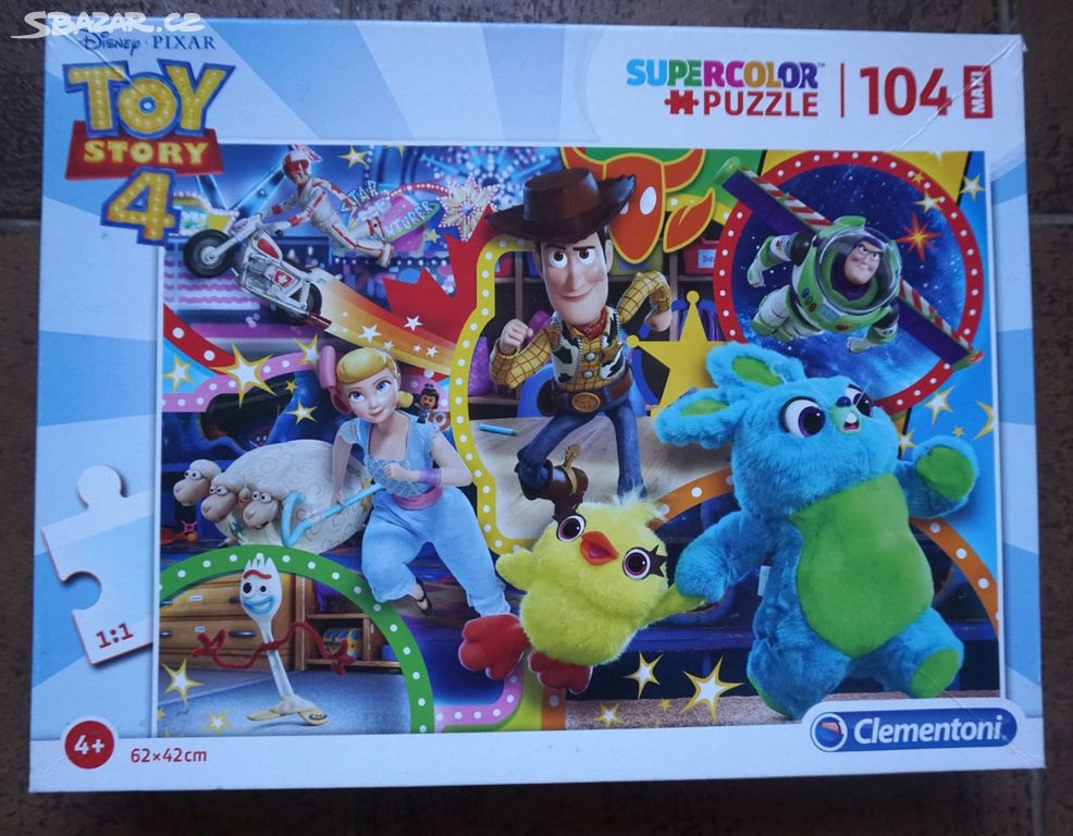 Puzzle Toy Story Disney Pixar - Super Color Maxi 104 pièces