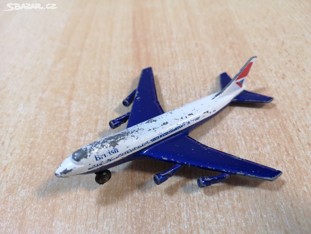 MATCHBOX SKYBUSTERS BOEING 747 BA SB 10 1973