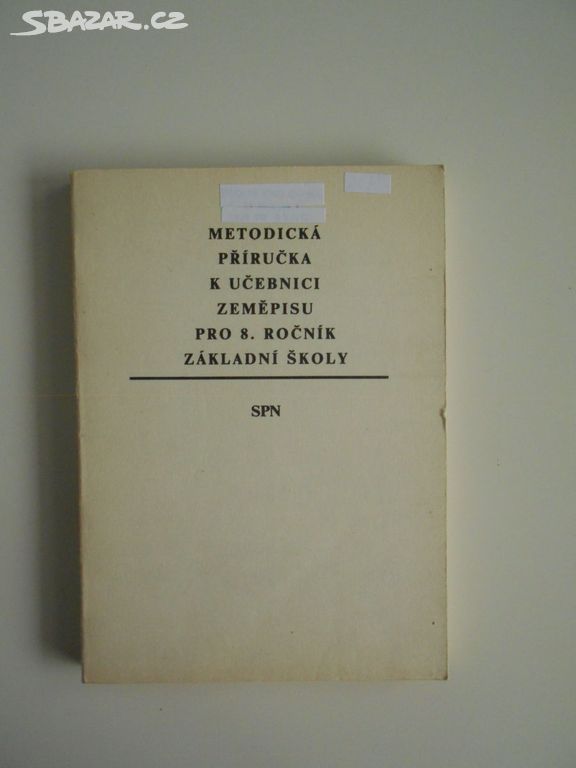 Metodická příručka k učeb. zeměpisu pro 8 r. ZŠ.