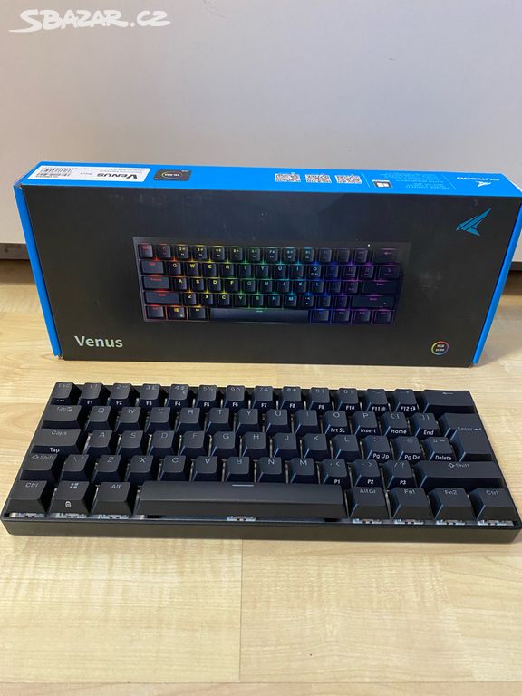 Mechanická herní klávesnice Durgod Venus 60% RGB