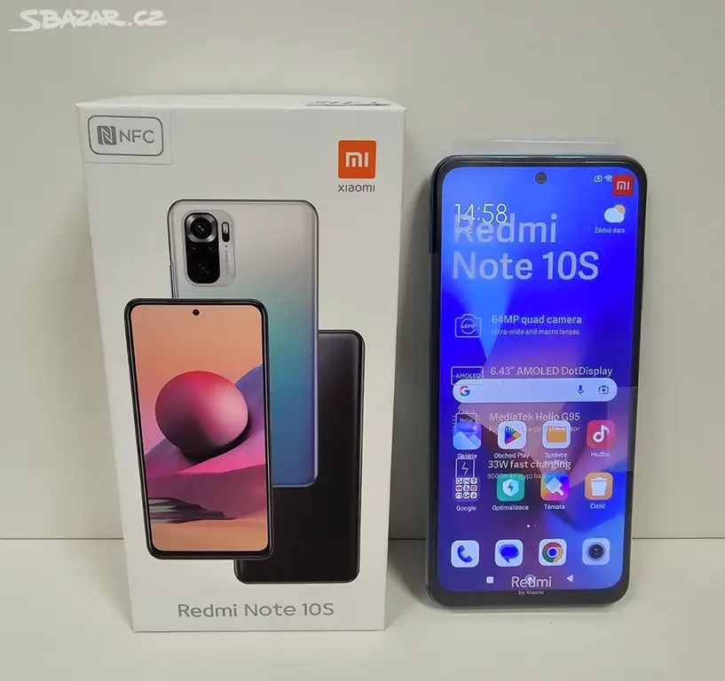 Náhled: XIAOMI REDMI NOTE 10S 6GB 128GB Záruka
