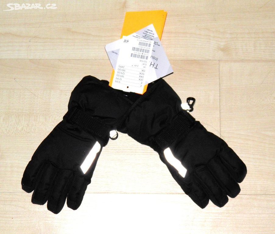 TOP stav-nové prstové zimní rukavice-vel.6-8let