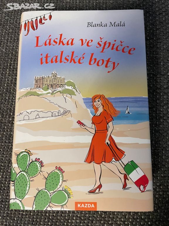 Knížka Láska ve špičce italské boty