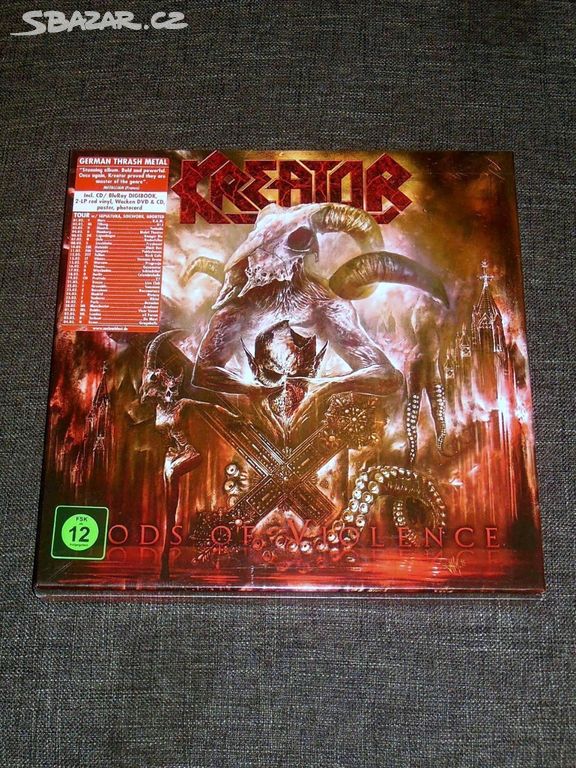 LP box set Kreator - Gods Of Violence (2017) NOVÉ