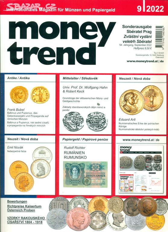 MONEY TREND 9/2023 - katalog RU mincí