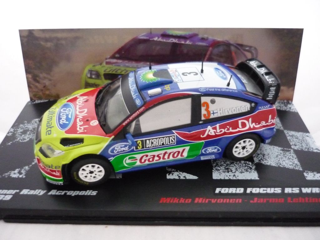 Ford Focus WRC RallyAcropolis Hirvonen Altaya 1/43