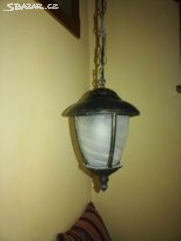 Stropní lampa - lustr na řetězu,nastavitelná výška