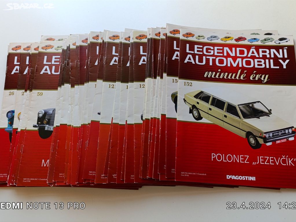 200 časopisů-DeAgostini-Legendární automobily