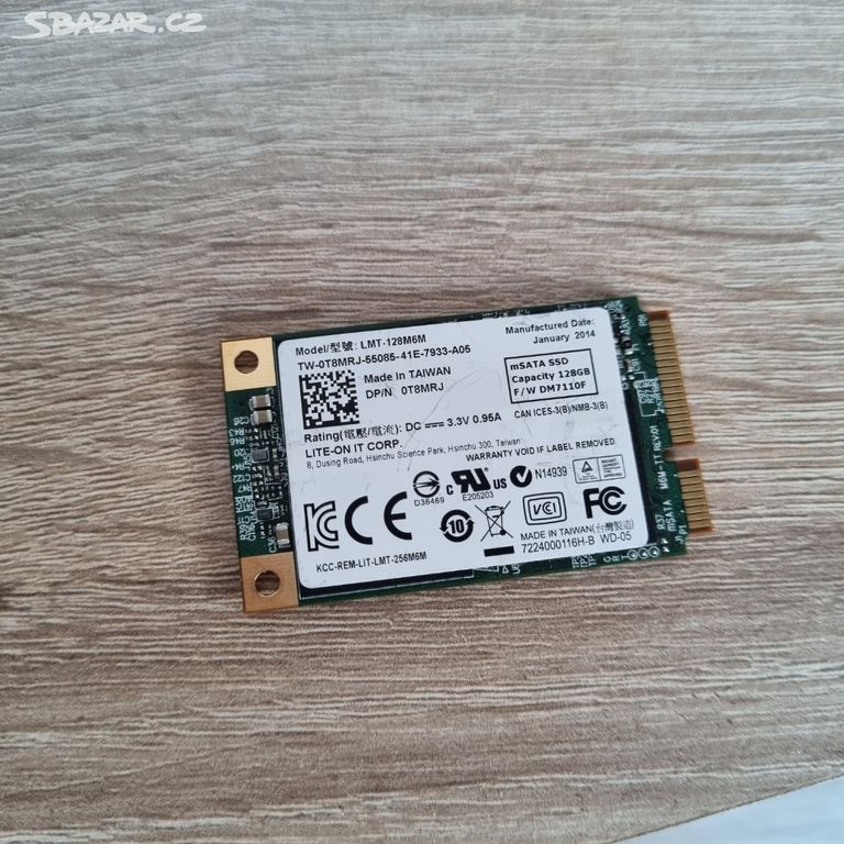 SSD mSata Lite On LMT-128M6M - 128GB