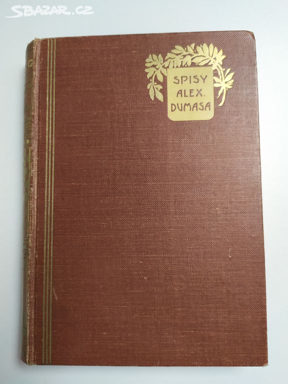 kniha 5 ks,  Alex.Dumasa,  1923-1924 rok vydání