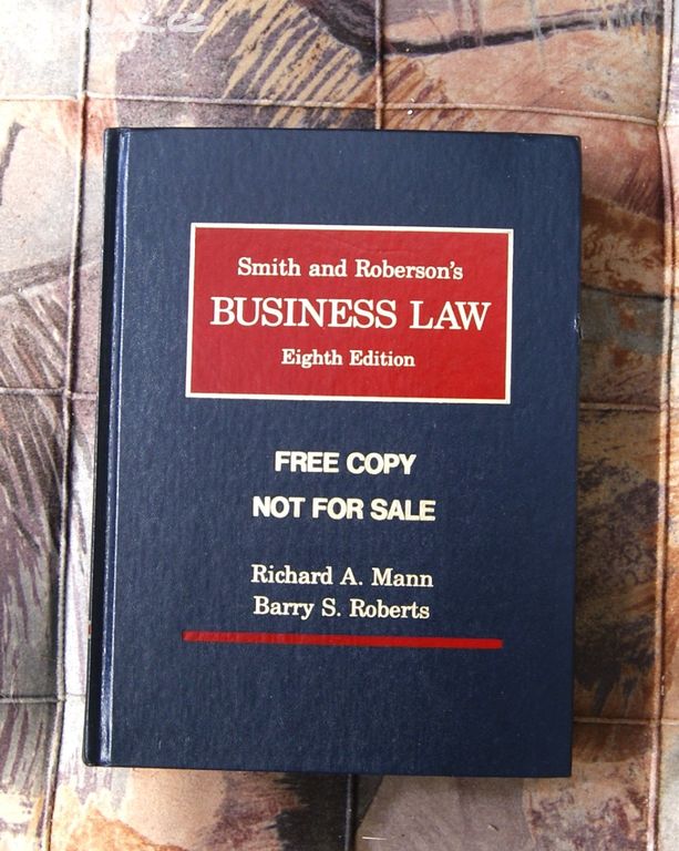 Kniha Business Law