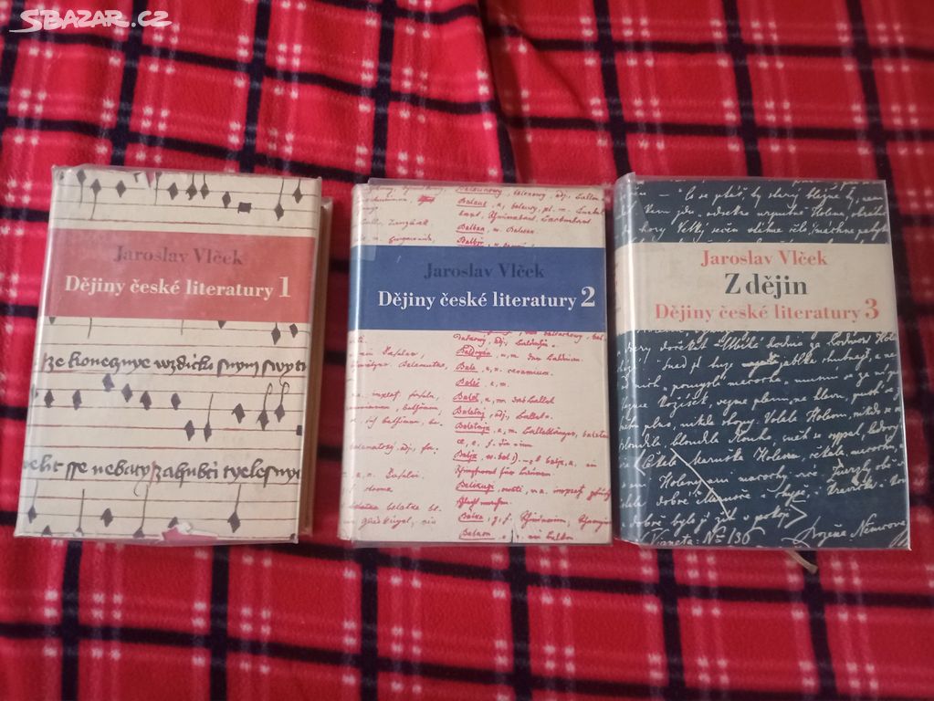 Prodám knihy dějiny české literatury, viz text