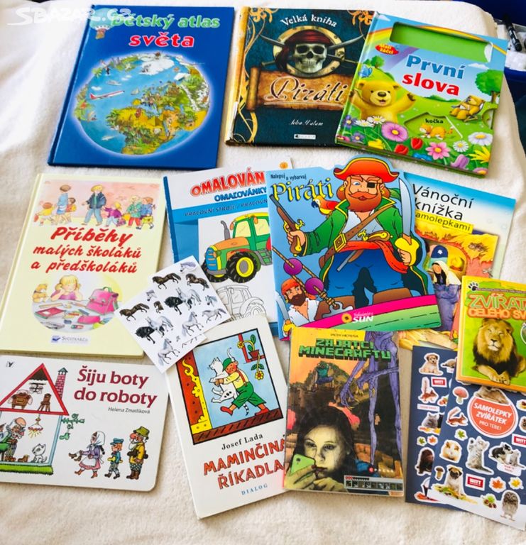 Set knih pro děti-balíkovna za 30kč