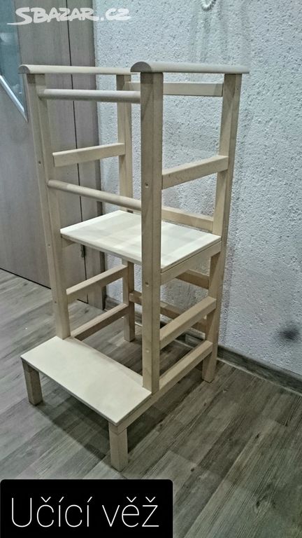 Učící věž stolička židlička rostoucí židle