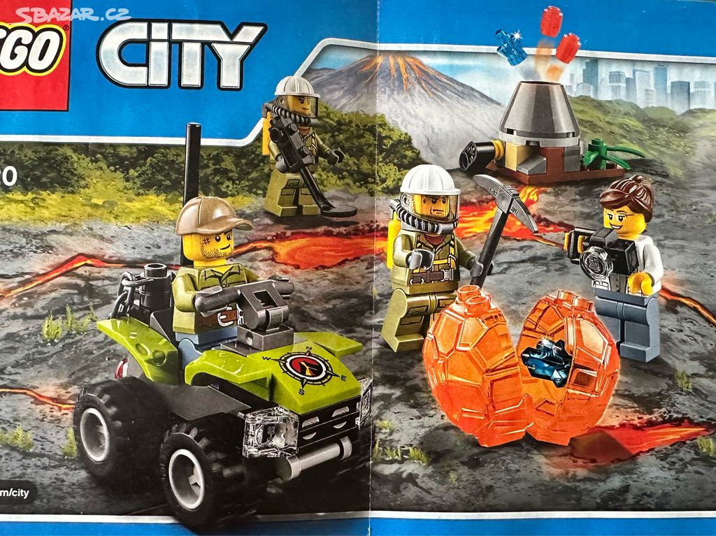 LEGO CITY Sopečná startovací sada 60120