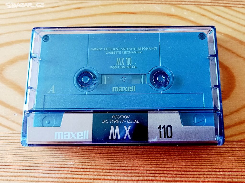 Nepoužitá kazeta Maxell Metal MX 110