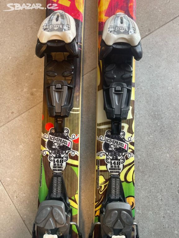 Sjezdové lyže a boty Nordica Ace of Spades 148 cm