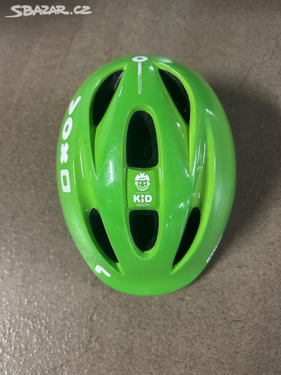 Helma na kolo dětská zelená