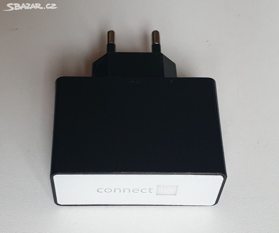 Connect IT USB Nabíječka 2× USB port 2,1 A/1 A