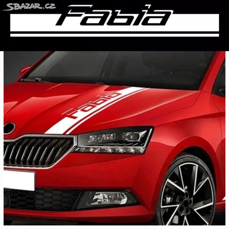 samolepka Škoda Fabia