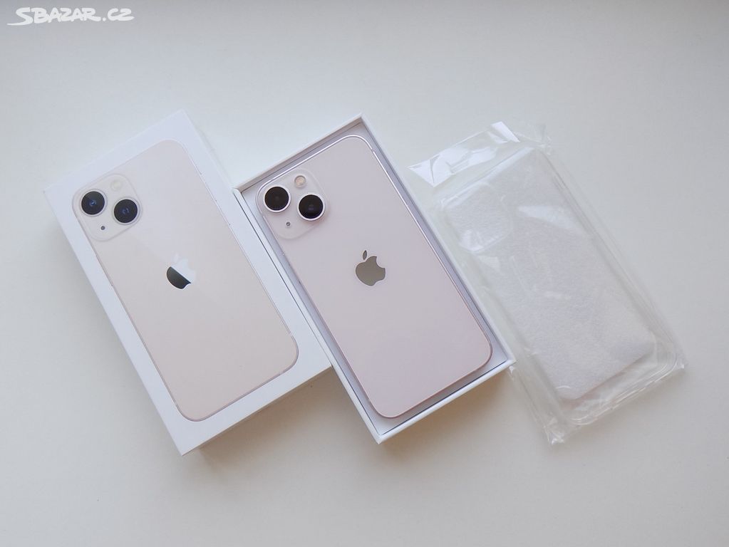 APPLE iPhone 13 mini 256GB Pink - ZÁRUKA 12 MĚSÍCŮ