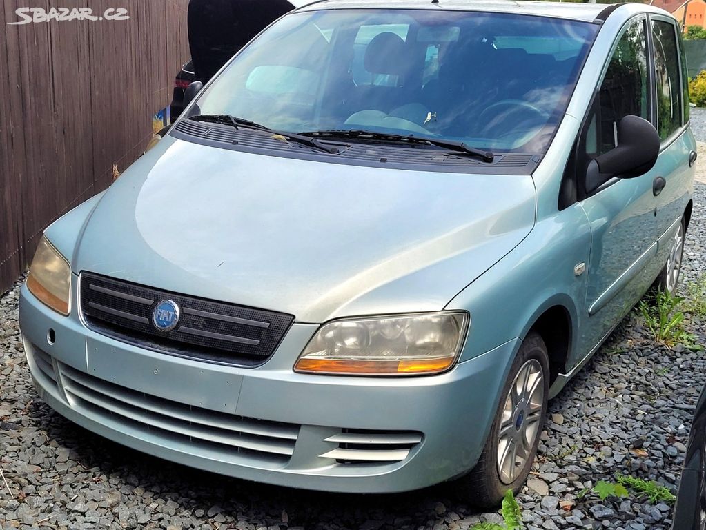 Fiat Multipla (2004) 1,6 LPG, nejede