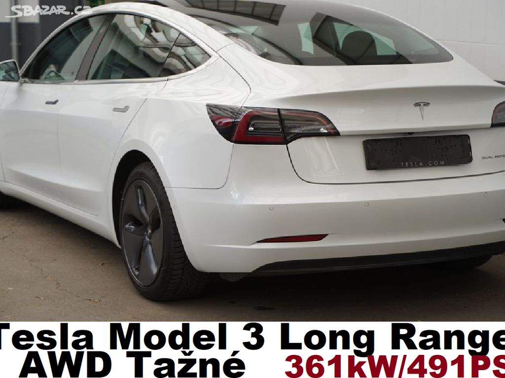 Tesla 3 AUT Nav 491PS LongRange 4x4 Pano Tažn 3/20
