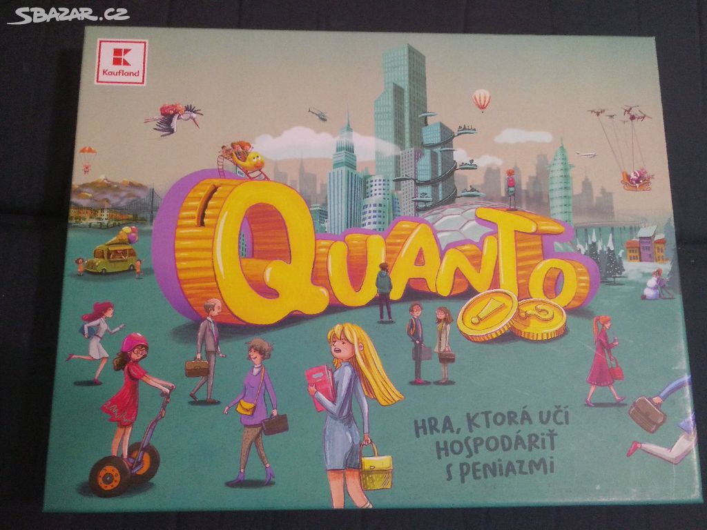 Hra Quanto (Kaufland) učí děti hospodařit s penězi