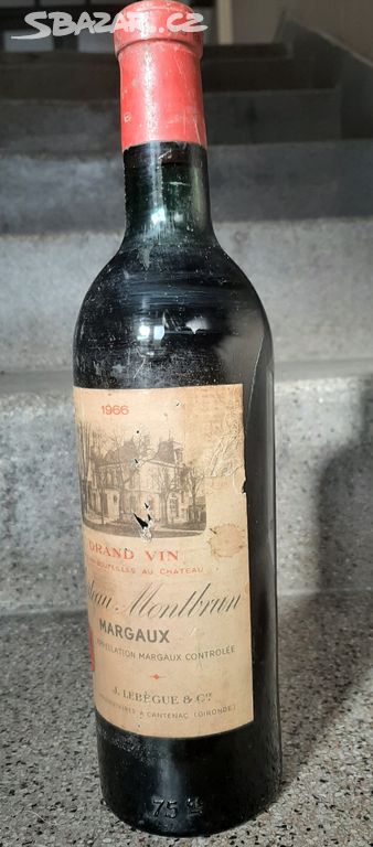 Láhev vína Chateau Montbrun Margaux