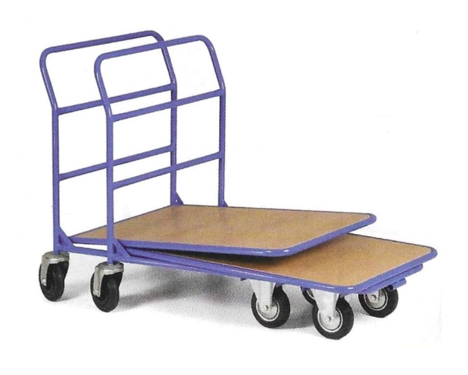 Plošinový vozík se zasouvací plošinou