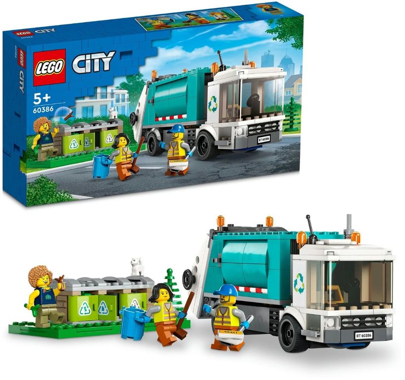 Lego City 60386 Popelářský vůz
