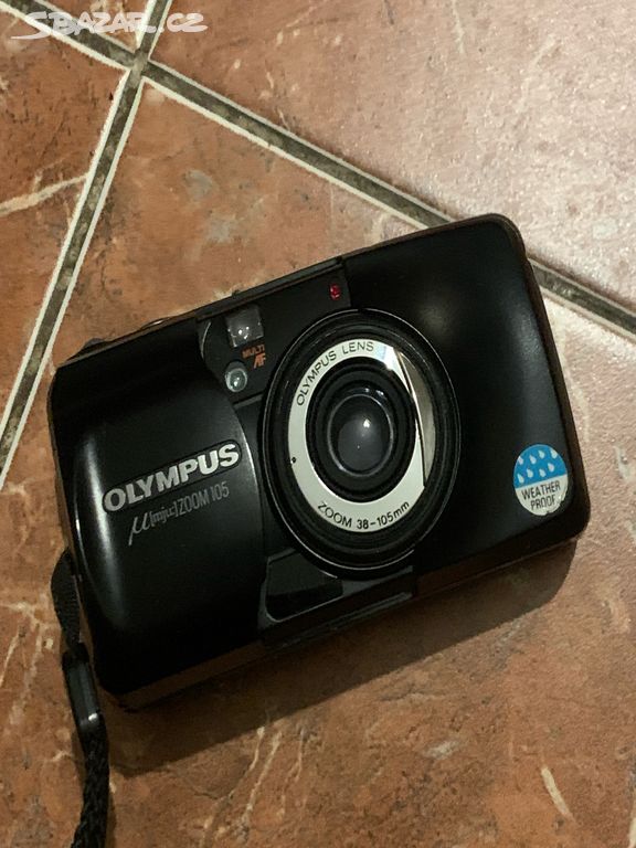 Olympus Mju Zoom 105, Made in Japan