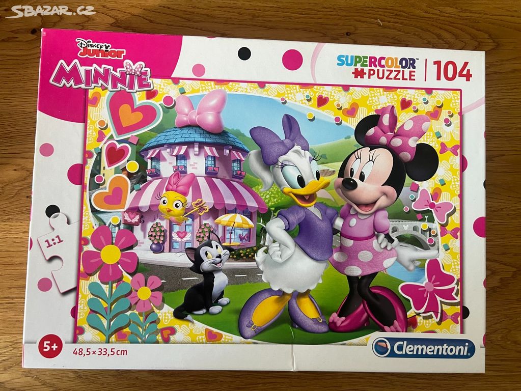 Puzzle Minnie 104 dílků Clementoni