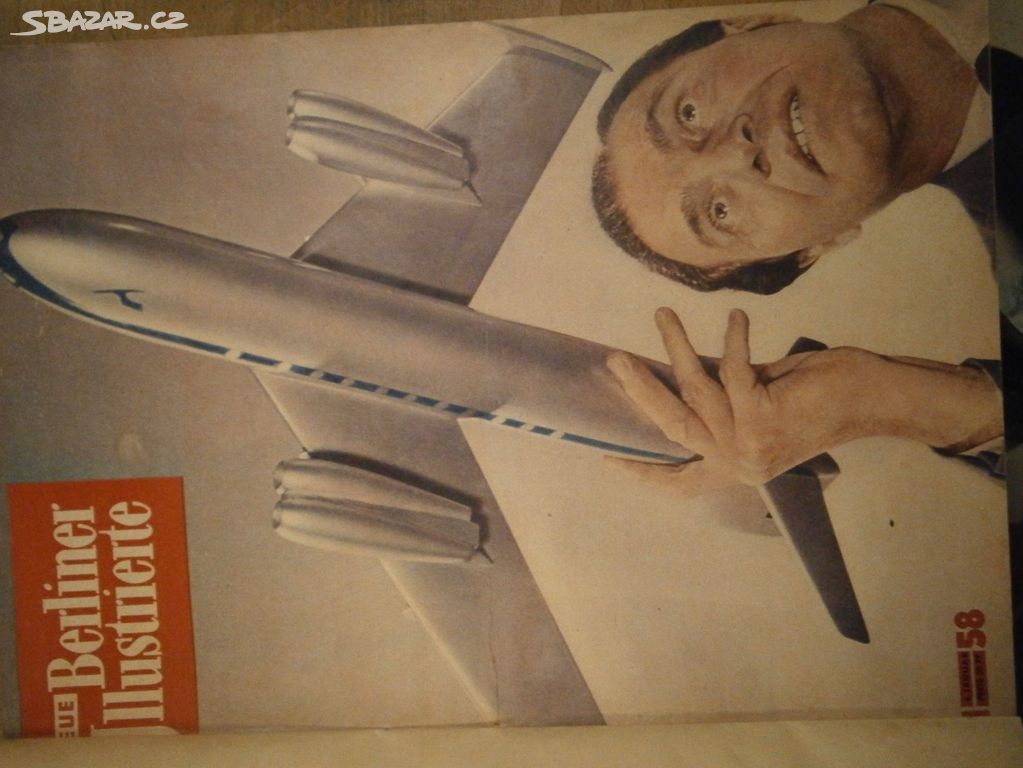 německý časopis svázaný studená válka 1958