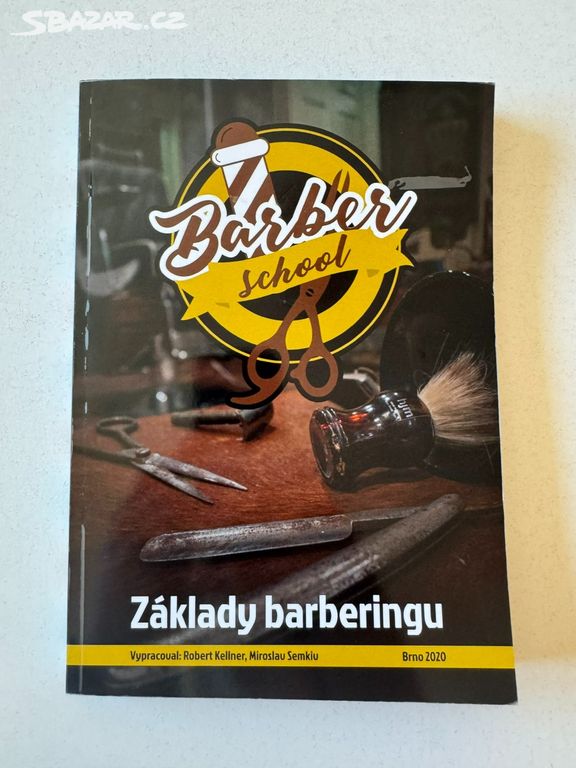 Kniha Základy barberingu (Barber school)