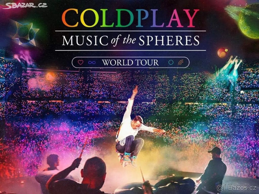Prodám vstupenky na Coldplay Budapešť 19.6.