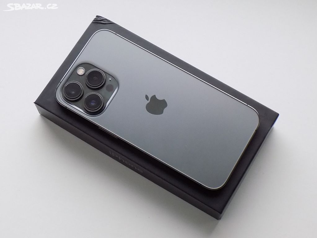 APPLE iPhone 13 Pro 128GB Graphite - ZÁRUKA - TOP