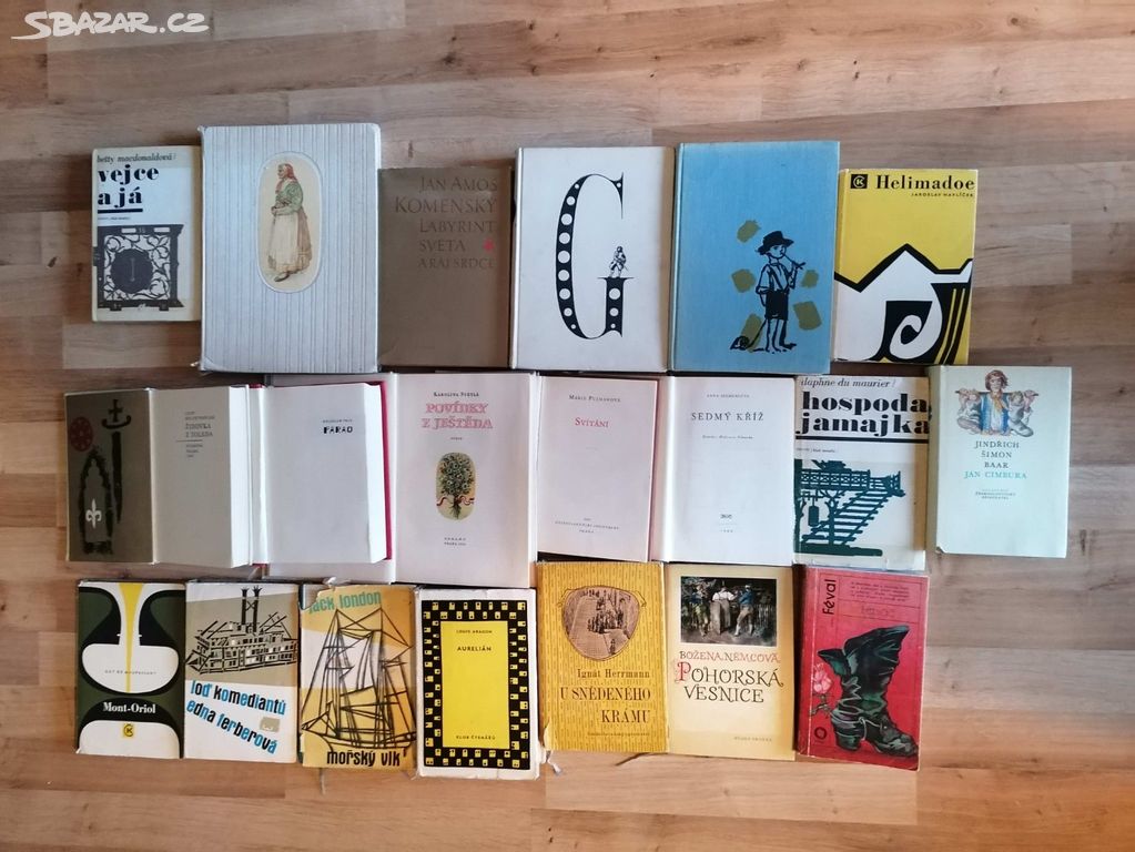 knihy známých uznávaných spisovatelů r. 1920-1965