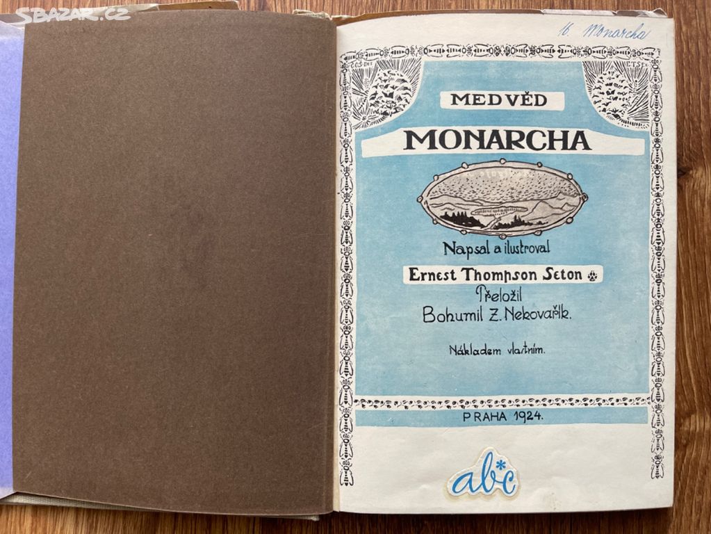 E. T. Seton - Medvěd Monarcha 1924
