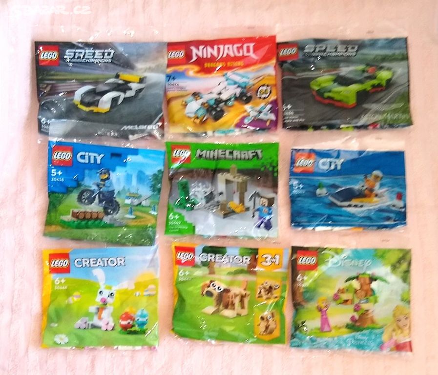 Lego 30657 30674 30434 30638 30647 30363 auto