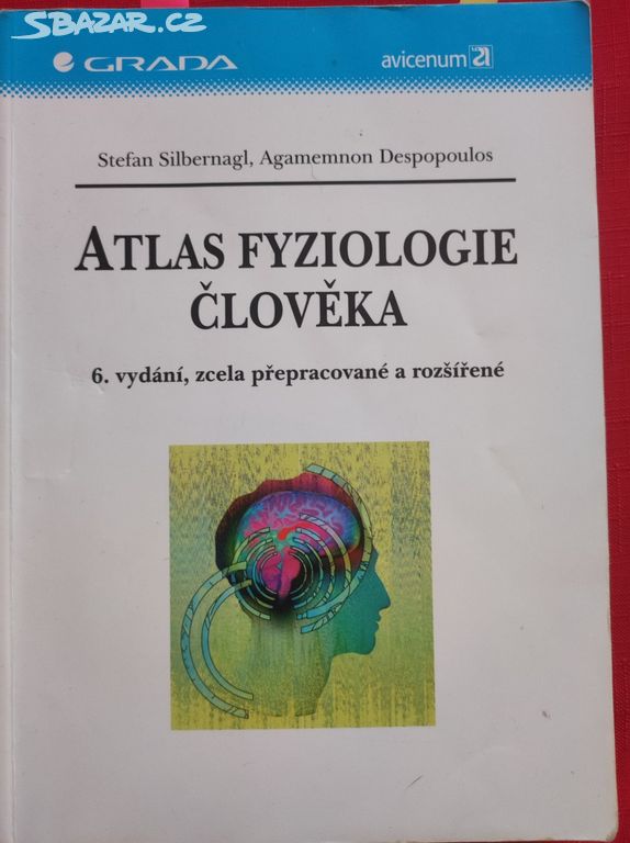 Kniha Atlas fyziologie člověka