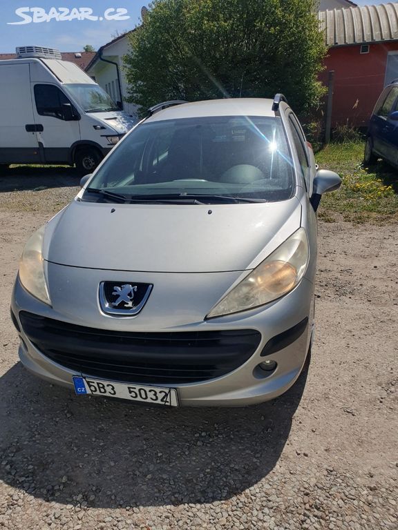 Peugeot 207 sw , pravidelně servisovaný 1.6HDi