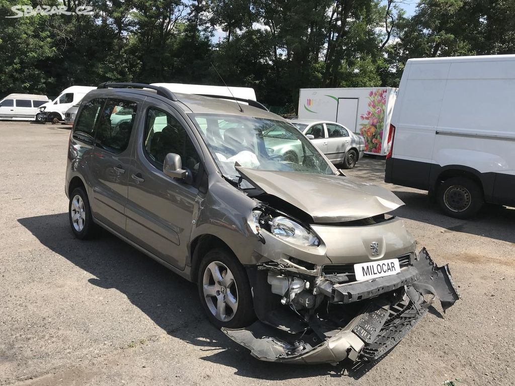 Peugeot Partner Tepee, 1.6 HDi 68 kW ČR 1.MAJ