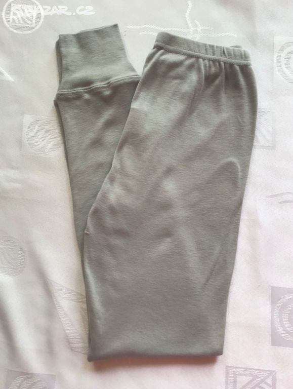 2x kalhoty pod kalhoty - béžové a šedé = 30 Kč