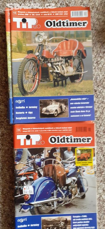 motoristické časopisy Tip Oldtimer