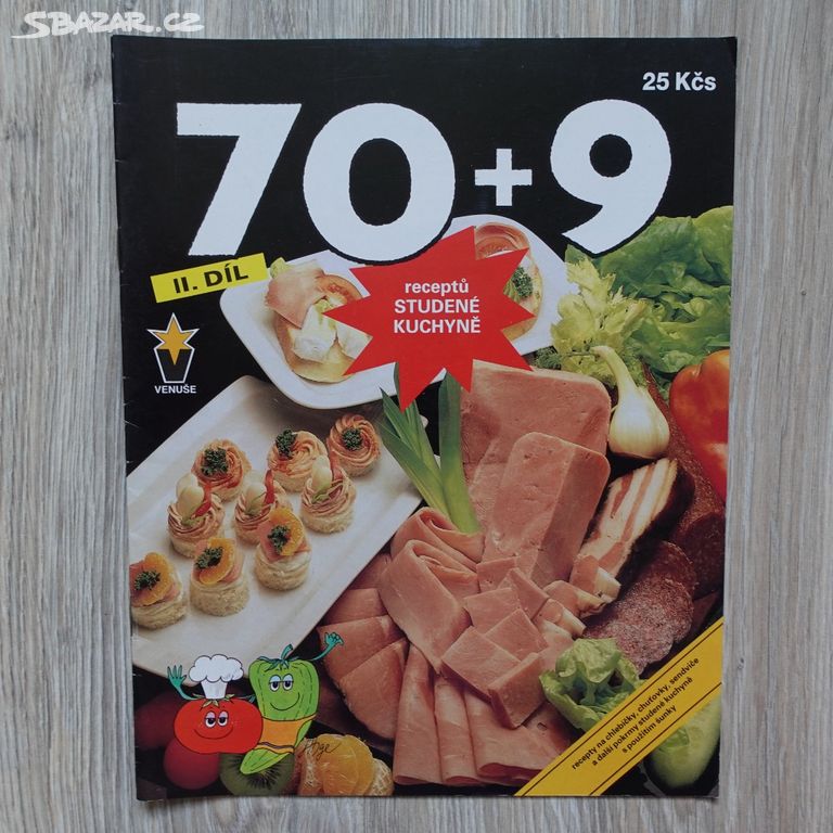 Časopis 70+9 receptů studené kuchyně - 2. díl