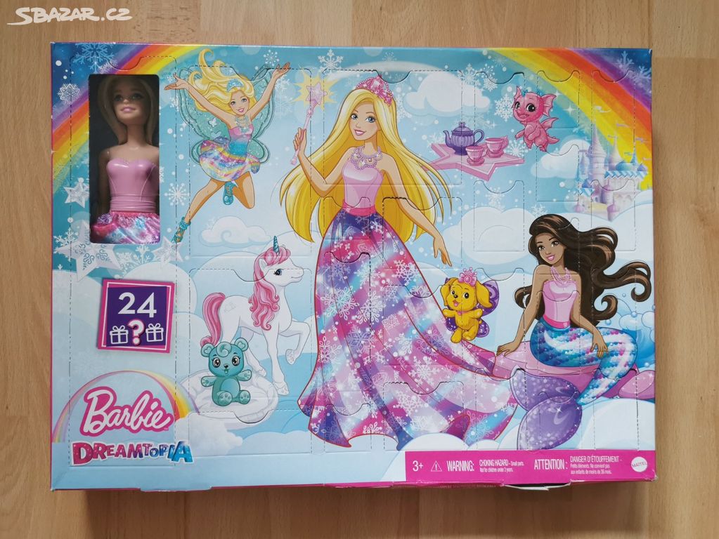 Barbie Dreamtopia Adventní kalendář