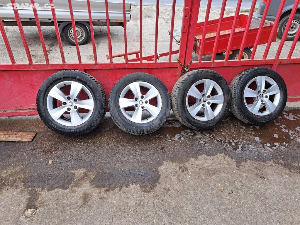 Alu kola 5x112 r16 skoda