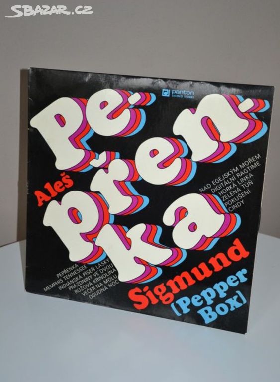 LP vinyl Aleš Sigmund Pepřenka